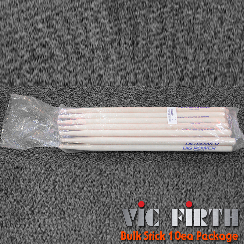 [★드럼채널★] Vic Firth Bulk Stick 10ea Package (벌크스틱) 